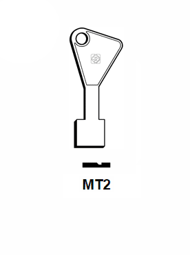Klucz piórowy Silca MT2