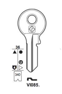 Klucz mieszkaniowy Silca VI085