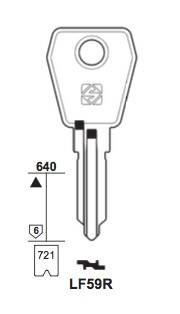 Klucz mieszkaniowy Silca LF59R