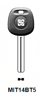 Klucz Silca pod trans. pusty MIT14BT5