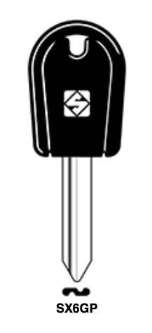 Klucz samochodowy oblewany Silca SX6GP