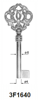 Klucz piórowy Silca 3F1640