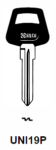 Klucz samochodowy oblewany Silca UNI19P