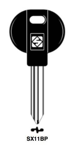 Klucz samochodowy oblewany Silca SX11BP