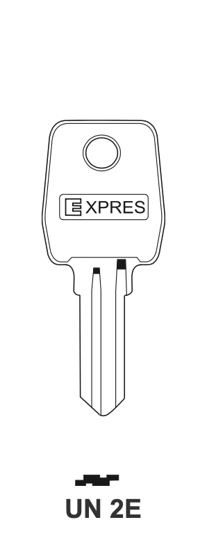 Klucz mieszkaniowy Express UN2 EX