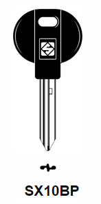 Klucz samochodowy oblewany Silca SX10BP