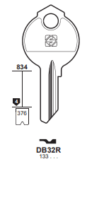 Klucz mieszkaniowy Silca DB32R