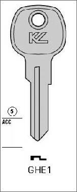 Klucz samochodowy KEYLINE GHE1