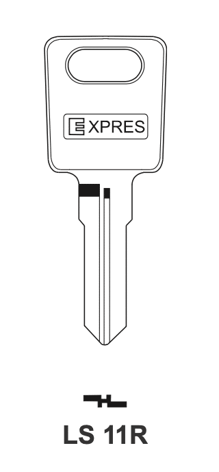 Klucz mieszkaniowy Express LS11RE