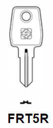 Klucz mieszkaniowy Silca  FRT5R