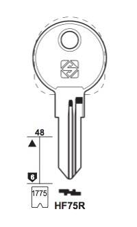 Klucz mieszkaniowy Silca  HF75R