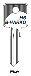 Klucz  B-HARKO H6
