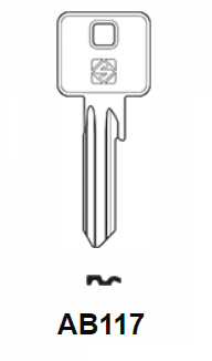 Klucz mieszkaniowy Silca  AB117