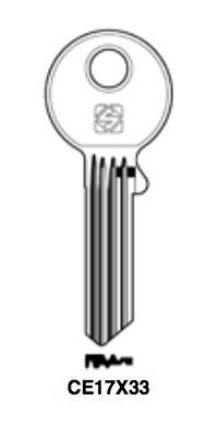 Klucz mieszkaniowy Silca CE17X33