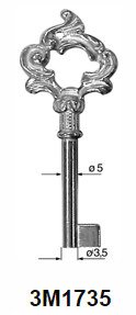 Klucz piórowy Silca 3M1735