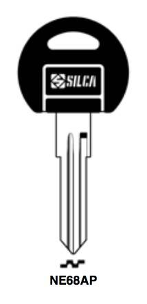 Klucz samochodowy oblewany Silca NE68AP