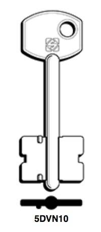 Klucz piórowy Silca  5DVN10