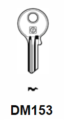 Klucz mieszkaniowy Silca DM153