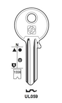 Klucz mieszkaniowy Silca UL059