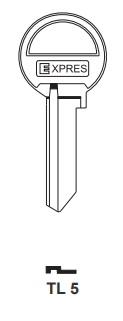 Klucz mieszkaniowy Express TL5E