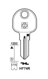 Klucz mieszkaniowy Silca  HF74R