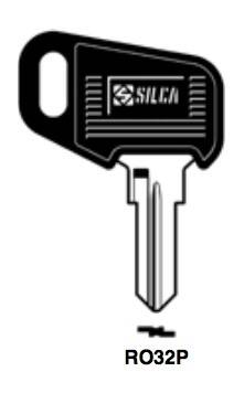 Klucz samochodowy oblewany Silca RO32P