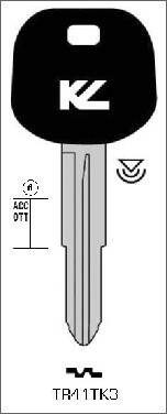 Klucz Keyline pod trans. pusty TR41TK