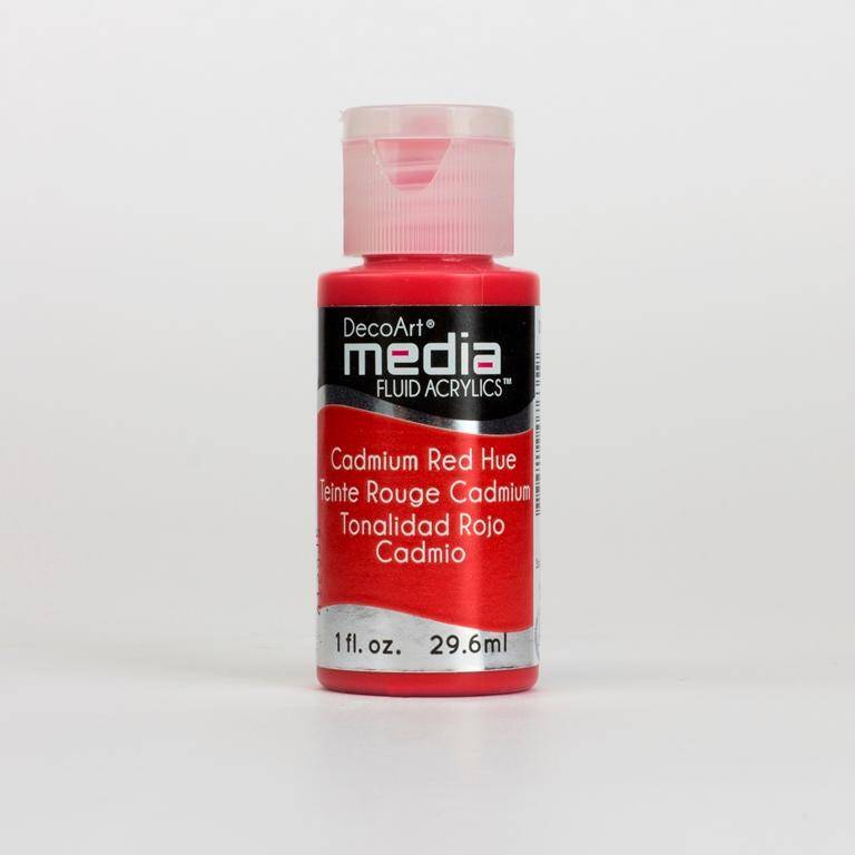 DecoArt Media Cadmium Red Hue