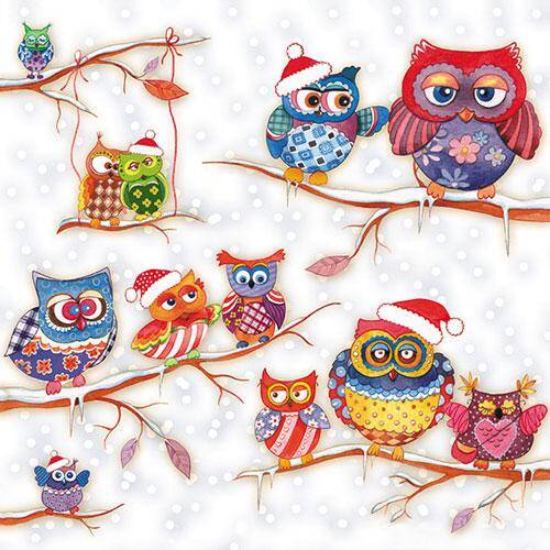 Owls in winterland