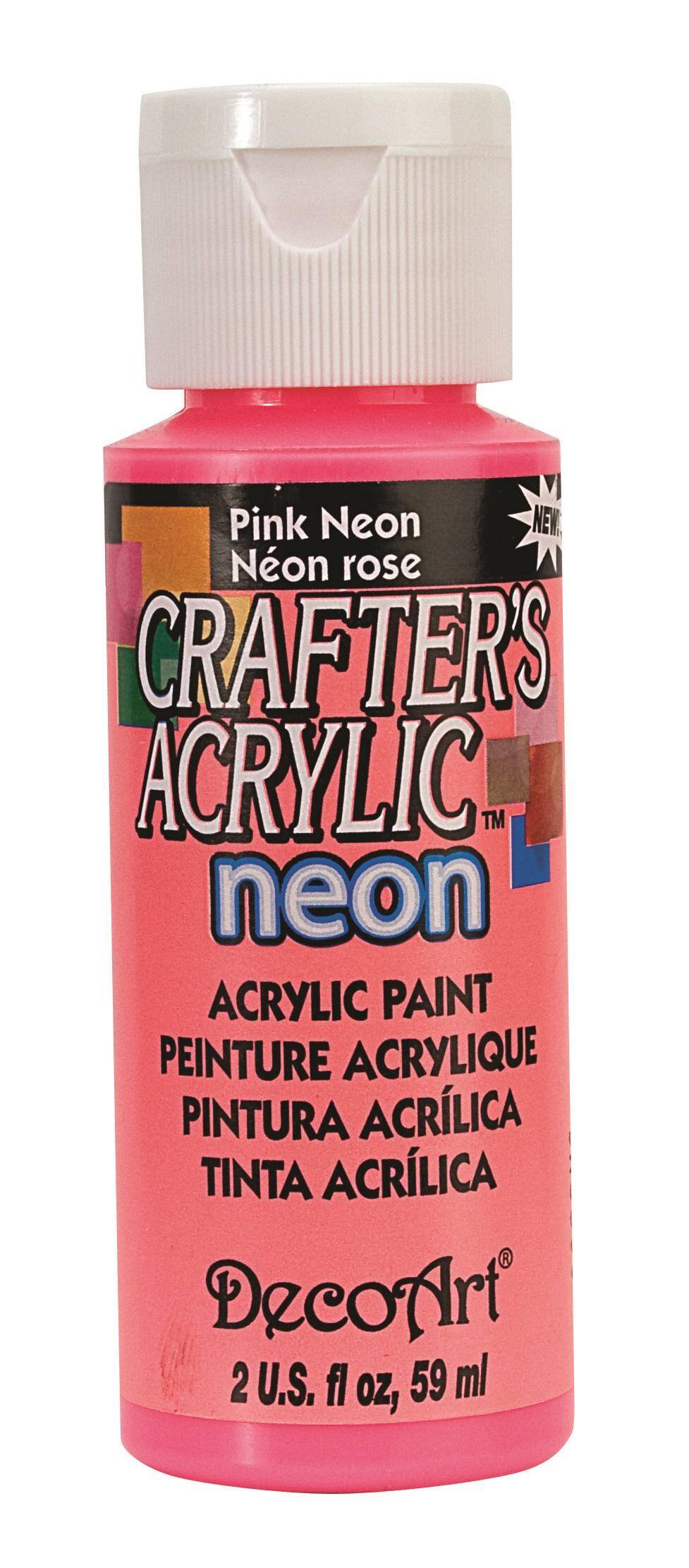 Crafter`s Acrylic pink neon 59 ml