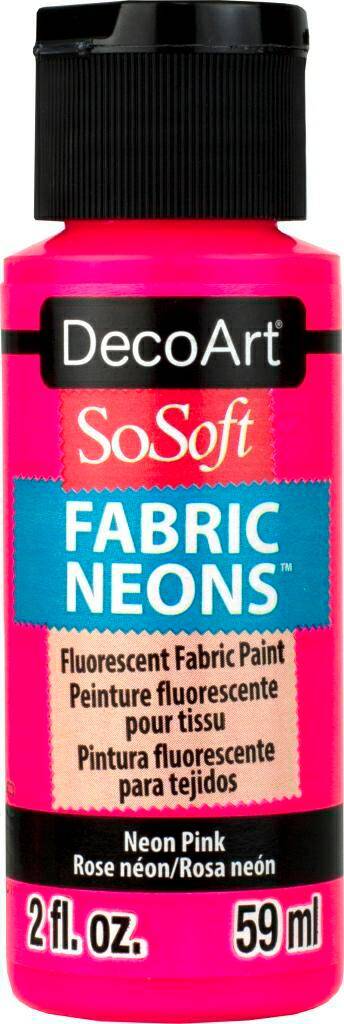 SoSoft Fabric neon pink 59ml