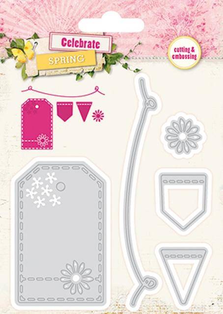 Embossing Die Cut Celebrate Spring