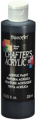 Crafter`s Acrylic black 236 ml