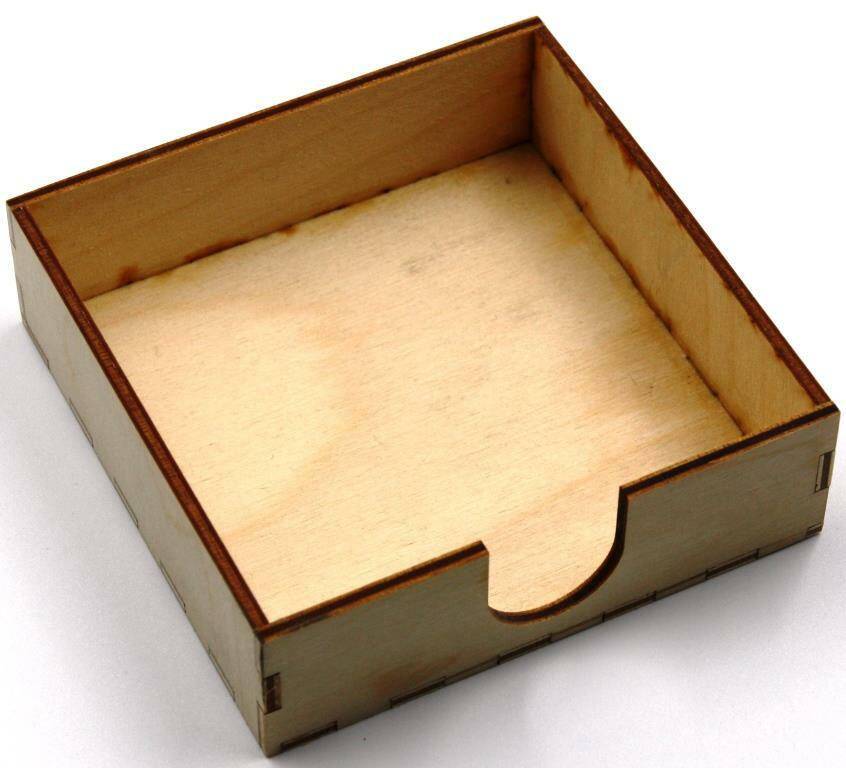 Pudełko na podkładki 10,5x10,5mm