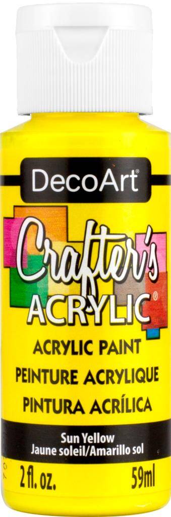 Crafter`s Acrylic sun yellow 59 ml (Zdjęcie 1)