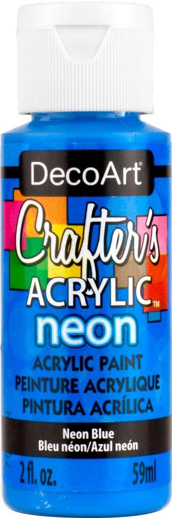 Crafter`s Acrylic blue neon 59 ml (Zdjęcie 1)