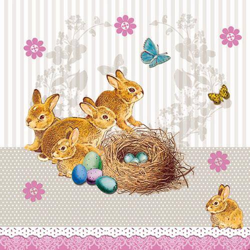 Bunnies Nest Taupe