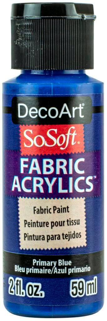SoSoft Fabric primary blue 59ml