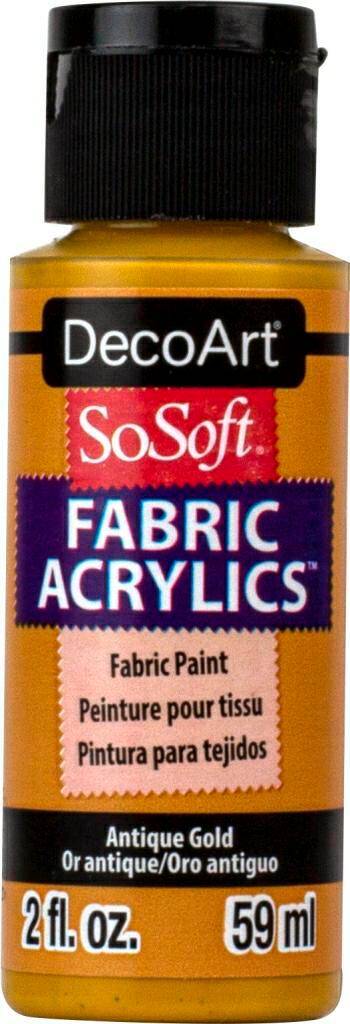 SoSoft Fabric antique gold 59ml