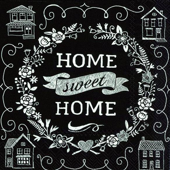 Home Sweet Home black