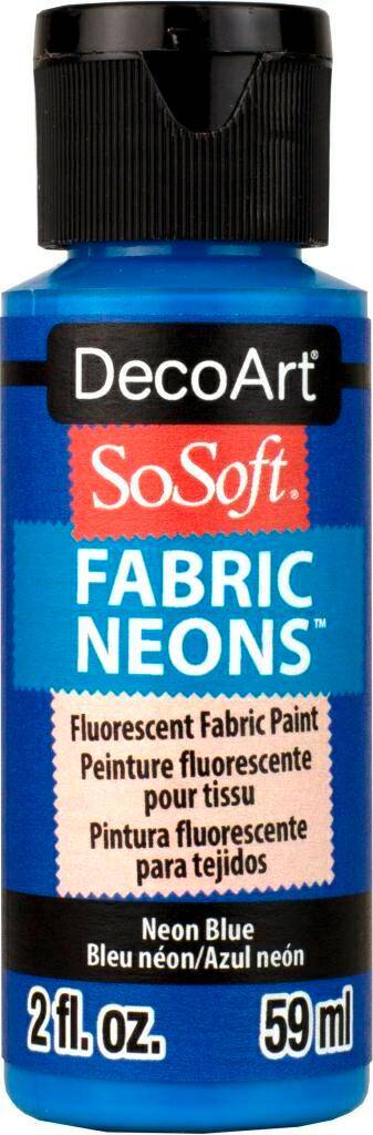 SoSoft Fabric neon blue 59ml