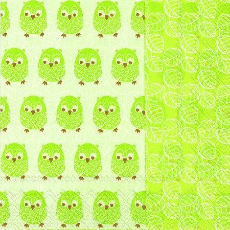 Little Owls Light Green