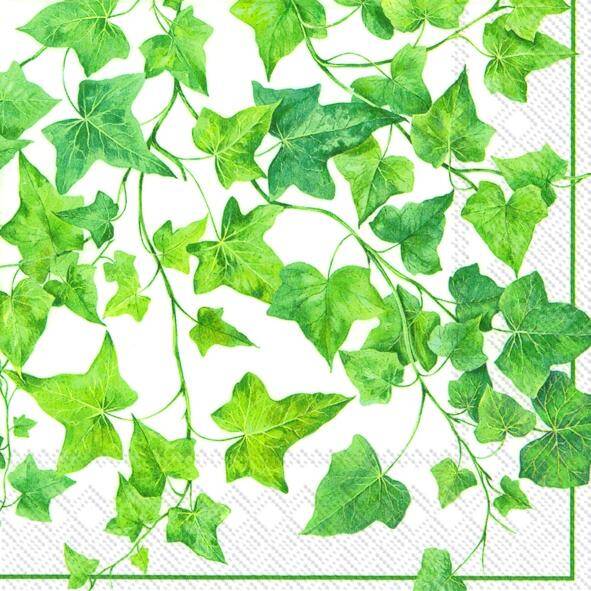 Ivy Ornaments white