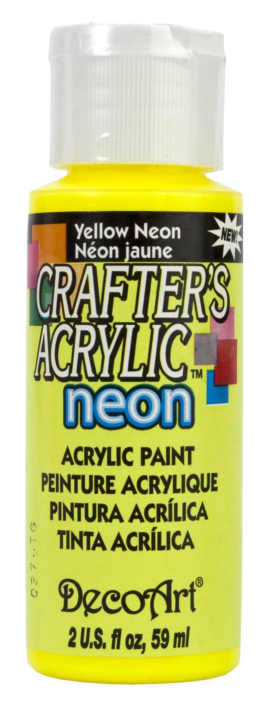 Crafter`s Acrylic yellow neon 59 ml