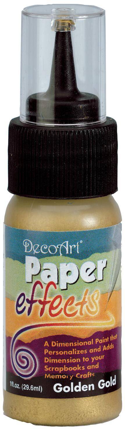 Paper Effects golden gold 29,6 ml