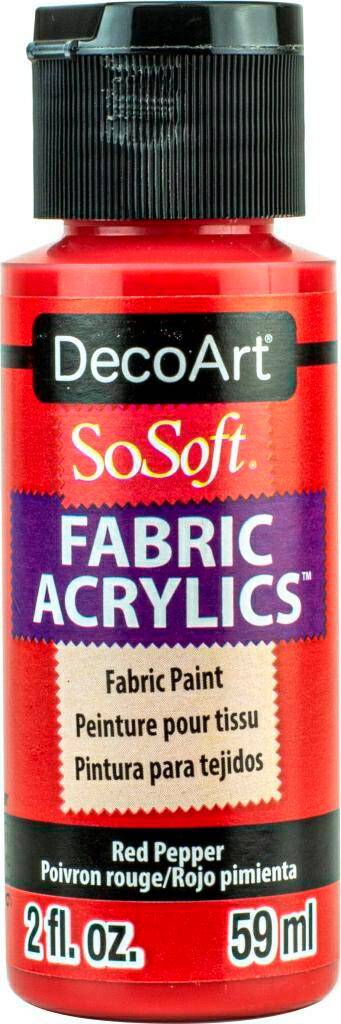 SoSoft Fabric red pepper 59ml