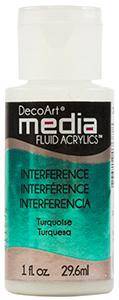 DecoArt Media Interference Turquoise