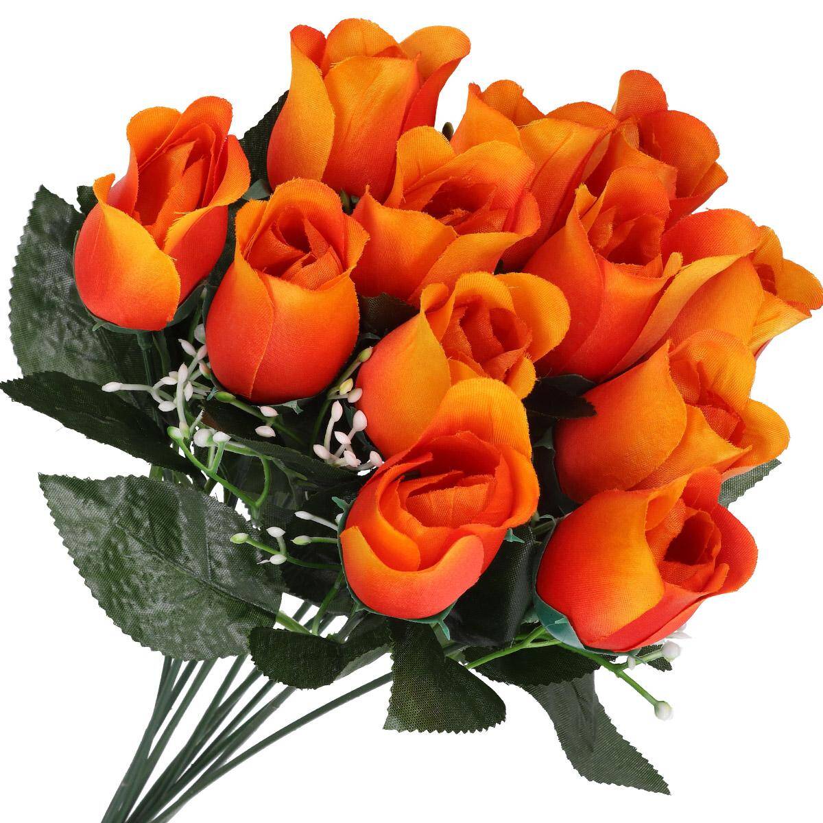 Bukiet róże 40cm 12 szt c.pomarańczowy (Zdjęcie 1)