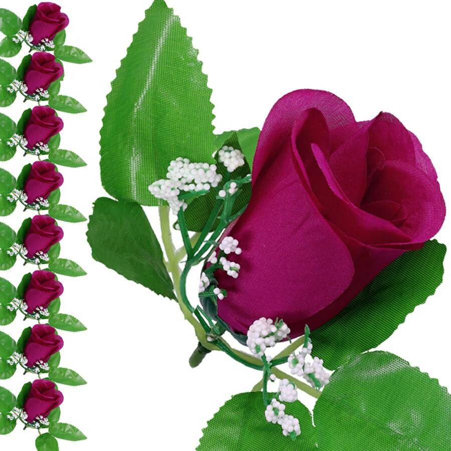Kwiaty sztuczne róża gipsówwka C. AMARAN