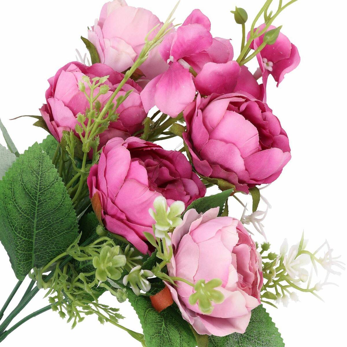 Bukiet różyczek x5 -30cm różowy (Zdjęcie 1)